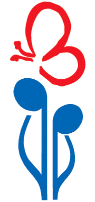 Logo farfalla scuola di musica Musicando